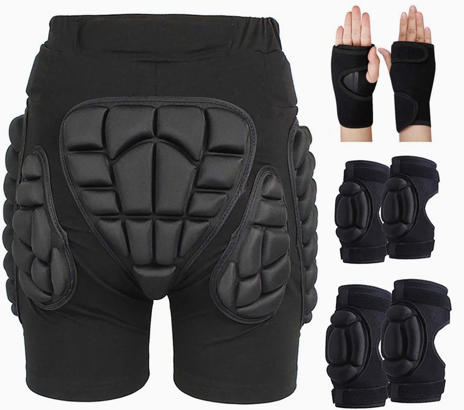 WEITING Ginocchiere for Donna E Uomo, Ginocchiere for Basket Pallavolo for Donna E Uomo, Attrezzatura da Wrestling, Crash Pad, Attrezzatura da Snowboard, Ginocchiere