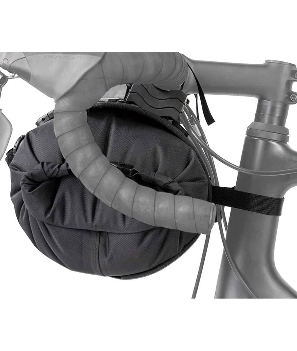 Topeak FrontLoader, Borsa al Manubrio Unisex Adulto, 8 L, Nero/Grigio