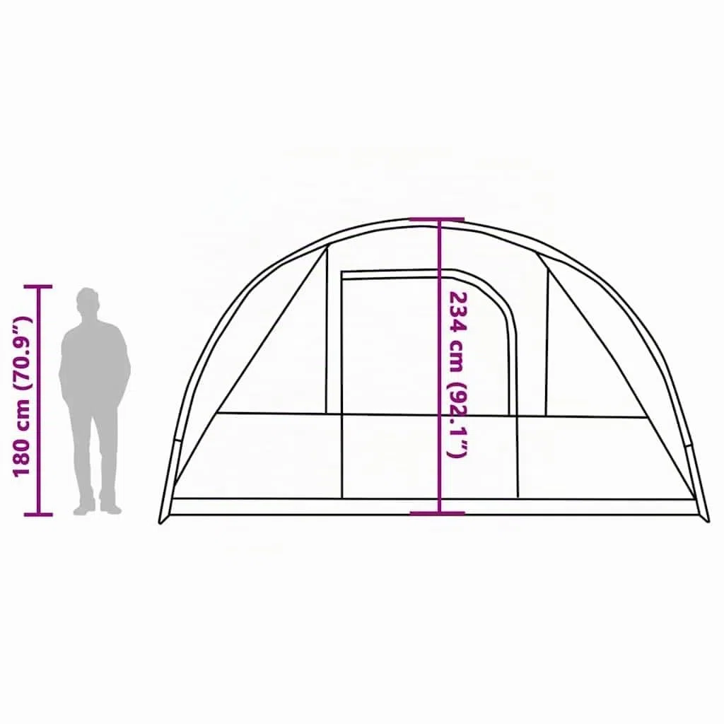 vidaXL Tenda familiare Tende familiari Tenda da Campeggio