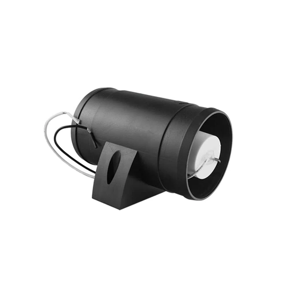 Riloer 12V RV Yacht Engine Room DC Marine Blower Ventilatore di scarico, in-line Air Blower con tubo di aspirazione 75MM/3" Ventilatore compatto per barca Motore di sentina Cambusa Ventilazione marina