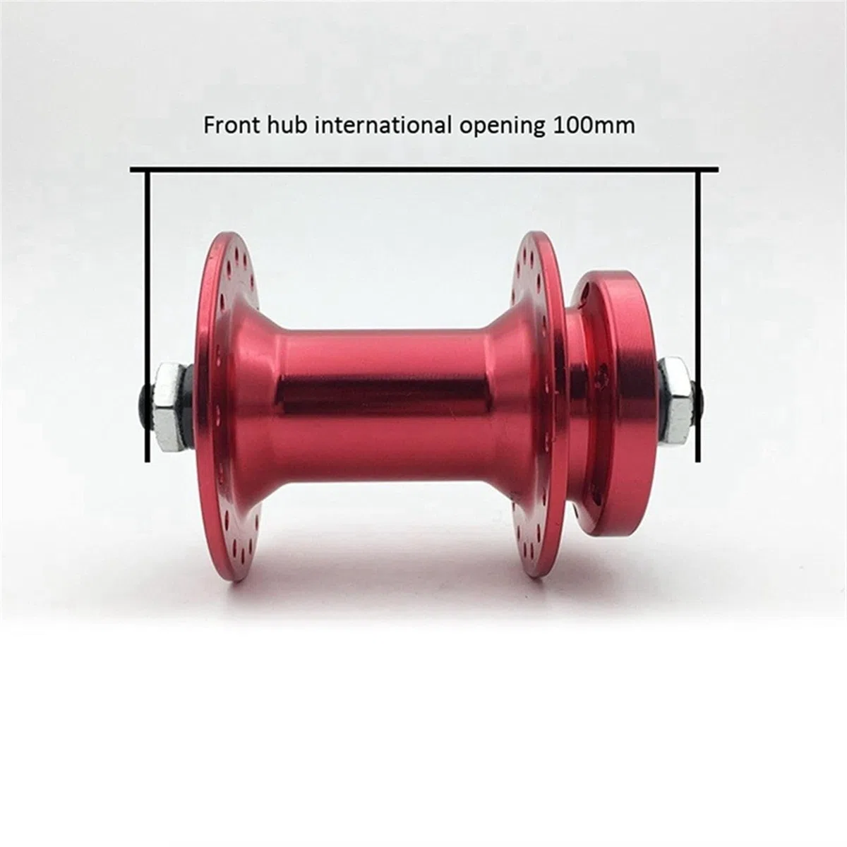 Rilasci Rapidi per Bicicletta Spiedini for Mozzo Ruota Bici 1 Paio Freno A Disco Mountain 100/135mm Rosso con Fascia da Braccio 2 Pezzi, Attrezzatura Corsa Riflettente