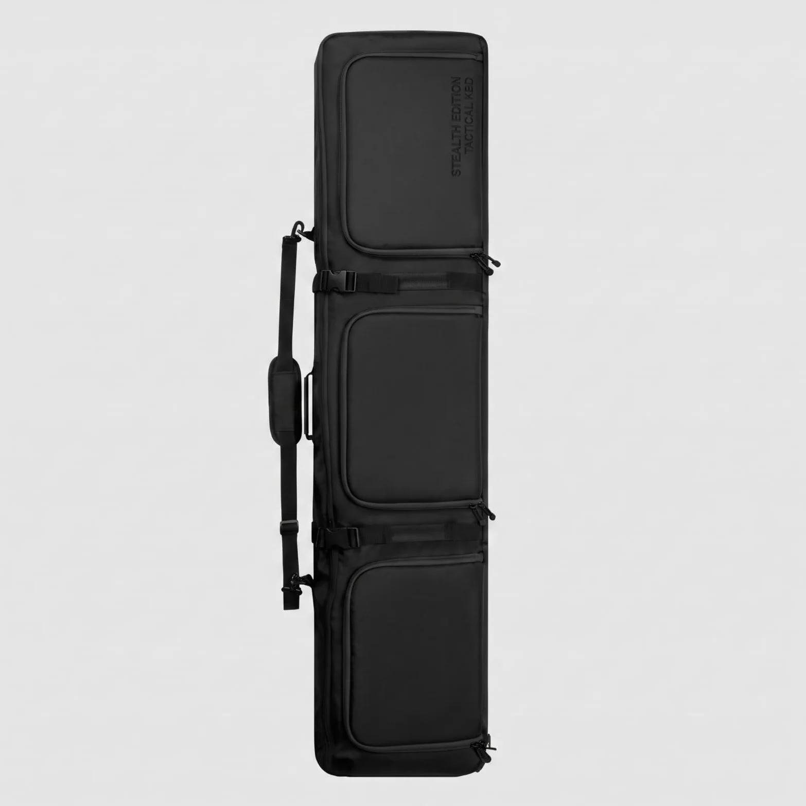 Portasci Borsa Attrezzatura Snowboard Porta Accessori con Tre Scomparti Esterni E Spallacci Costruzione Imbottita a Morbido in 600D Oxford E