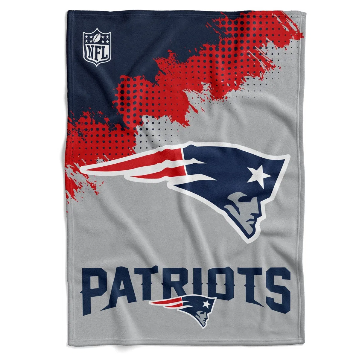 New England Patriots NFL - Coperta in flanella, in velluto, 150 x 200 cm