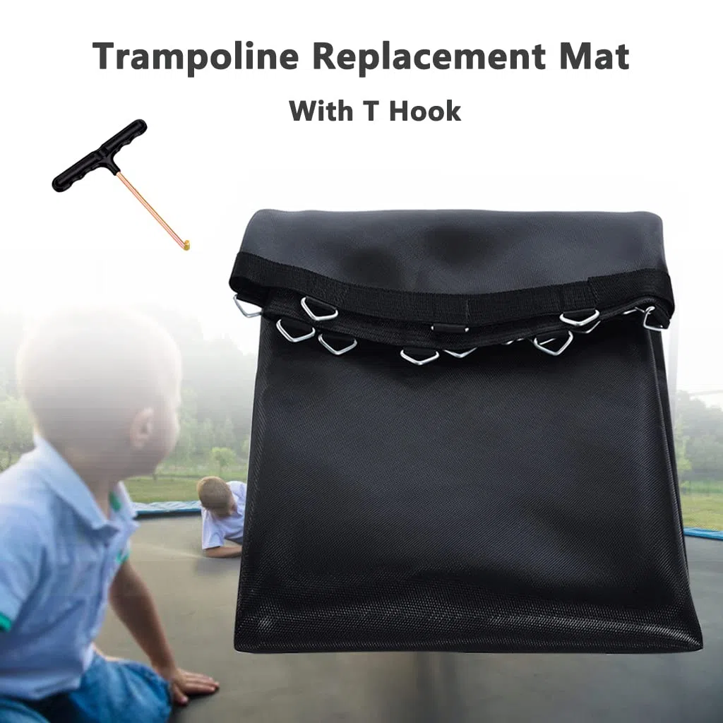 Tappeto Elastico Telo Ricambio, Alto Elastico Ricambio Tappeto Telo Elastico, Trampolino Diametro 244 305 366cm, Resistente all'Acqua, Resistente Ai Raggi UV