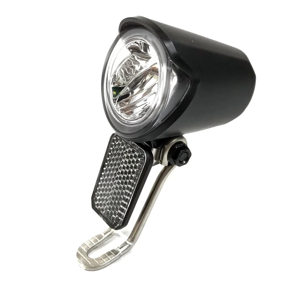 1 Pezzo Ebike LED Headlight 6V-60V Headlight Bicicletta Batteria al Litio Modifica Accessori Illuminazione LED Attrezzatura per Guida Notturna/Connettore SM