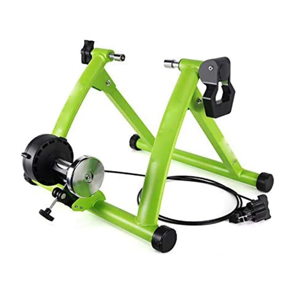 Rullo per allenamento con bici, rullo per allenamento con bici per esercizi indoor a casa, rullo per allenamento con resistenza magnetica a 6 velocità, rullo per allenamento con bici da strada MTB,