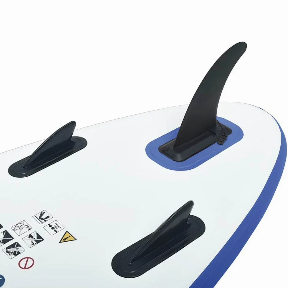 Set di tavola gonfiabile per stand up paddle, colore rosso e bianco, con custodia, guinzaglio, per principianti e adulti, stabile attrezzatura per sport acquatici, per mare, mare, spiaggia
