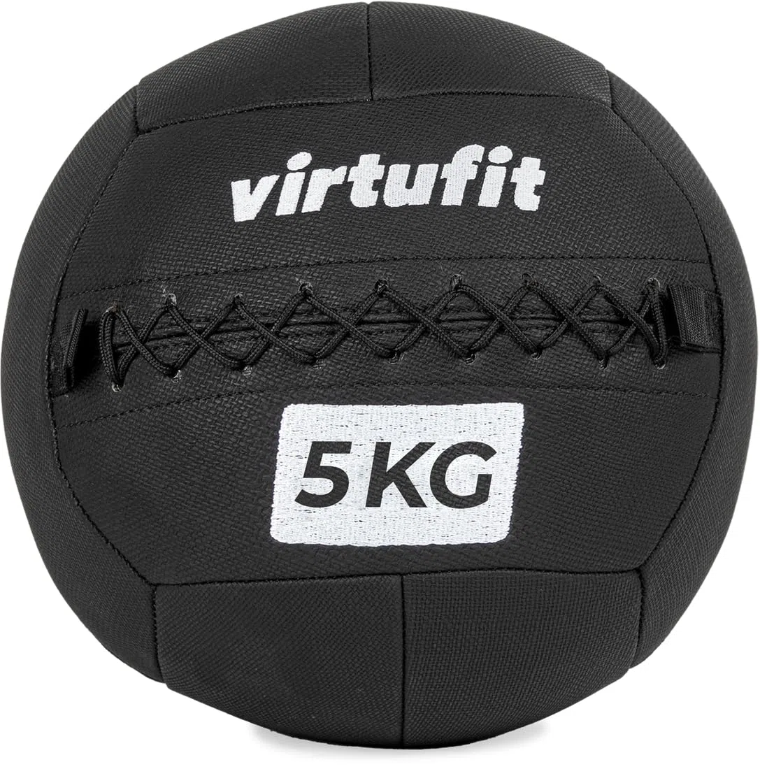 VirtuFit Premium Wall Ball – Palla medica – 10 kg – Superficie antiscivolo – per allenamento funzionale, crossfit e allenamento completo