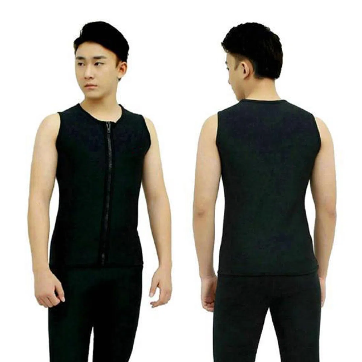 Eacam Gilet da Sub Senza Maniche in Neoprene da 2 Mm per Nuoto, Surf, Snorkeling, Attrezzatura Subacquea Senza Maniche con Galleggiamento per Uomo e Donna