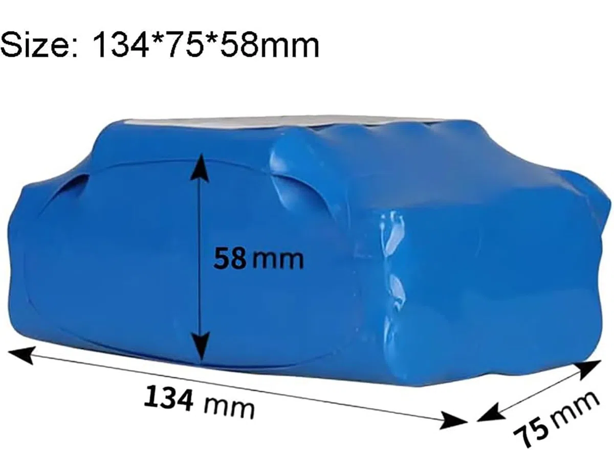 Batteria Di Ricambio Per Hoverboard Al Litio Da 36V 4.4ah, Batteria Di Lunga Durata Ad Alta Capacità Per Bici Elettrica Da 36 V 10S2P Con Spina XT60