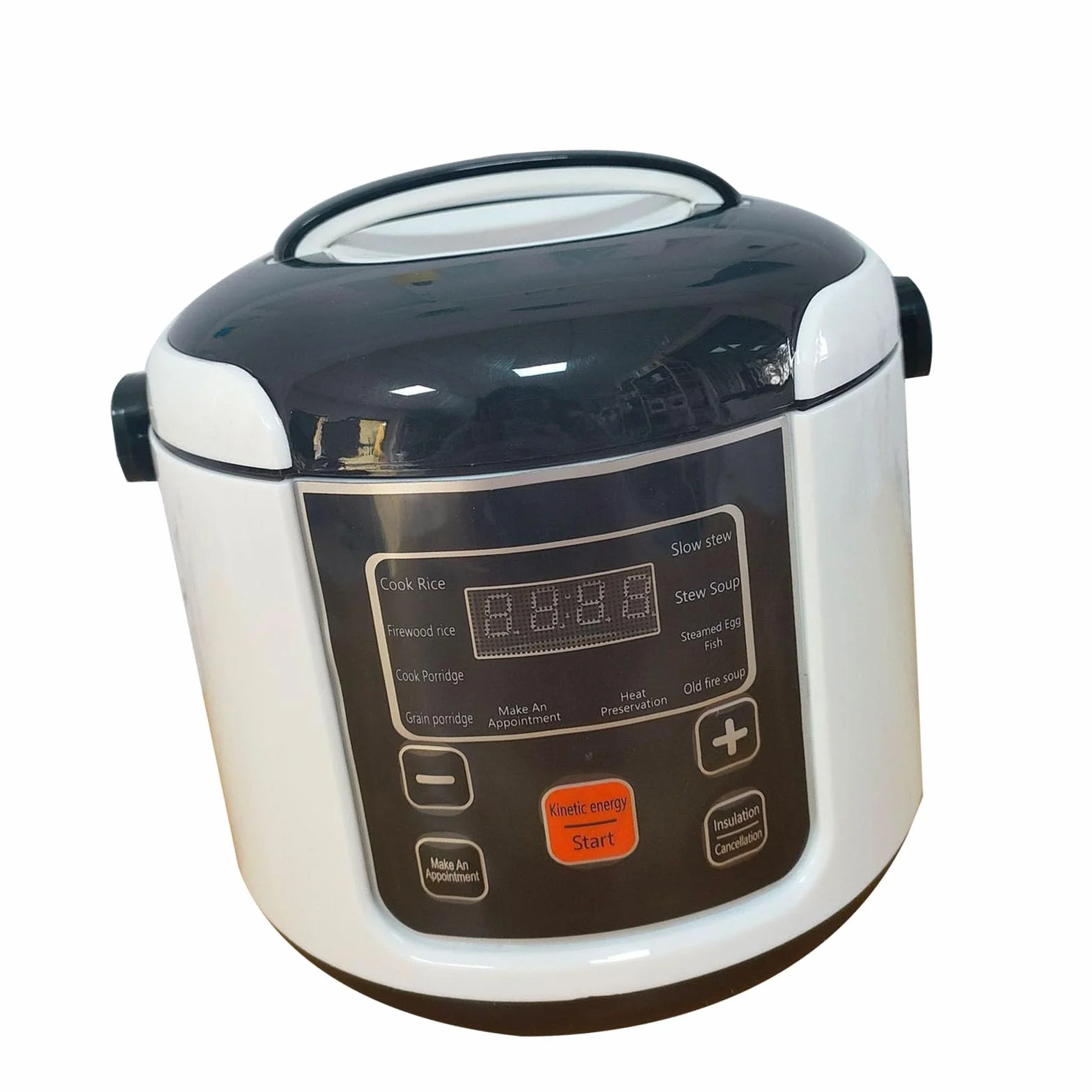 Capodina di Pentola di Riso Capacità di Viaggio Rice Cooker Comodo Trasporto di Riso con Pentola a Vapore a Vapore Cooker di Elettrico per Camion per Camion per Campeggio per di 2l Rice 2l
