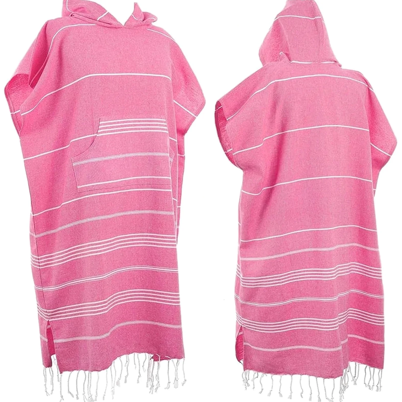Poncho da surf con cappuccio, 120x90 cm, for uomo e donna, for nuotare, spiaggia, viaggi, asciugatura rapida, accappatoio, mantello, asciugamano bagno per Spiaggia e Sport Acquatici(Dark grey)