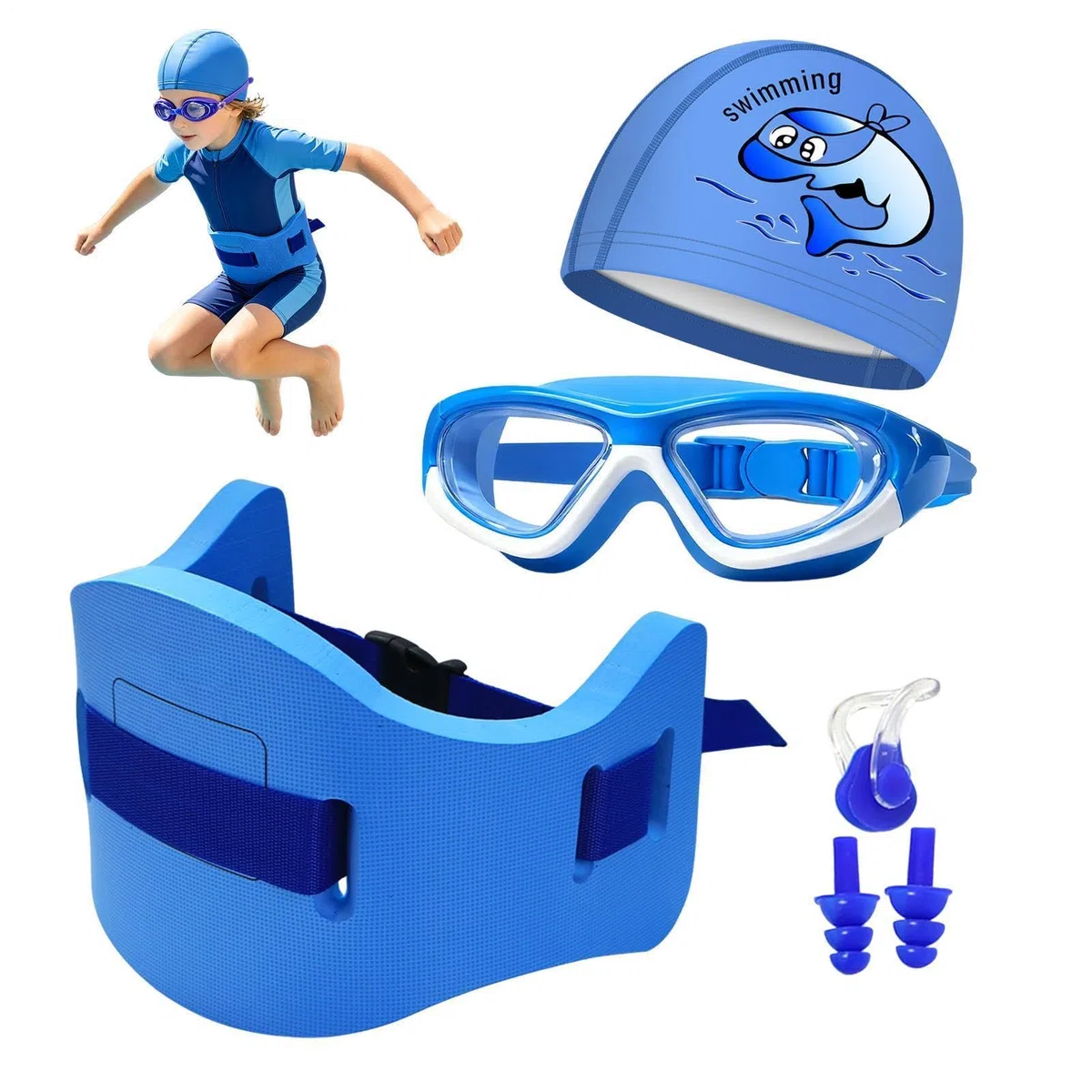 Cintura da nuoto regolabile leggera galleggiante | Galleggianti per piscina Acqua Aerobica Snorkeling Allenamento Esercizio Allenamento Spiaggia Fiume Giochi estivi Spiaggia