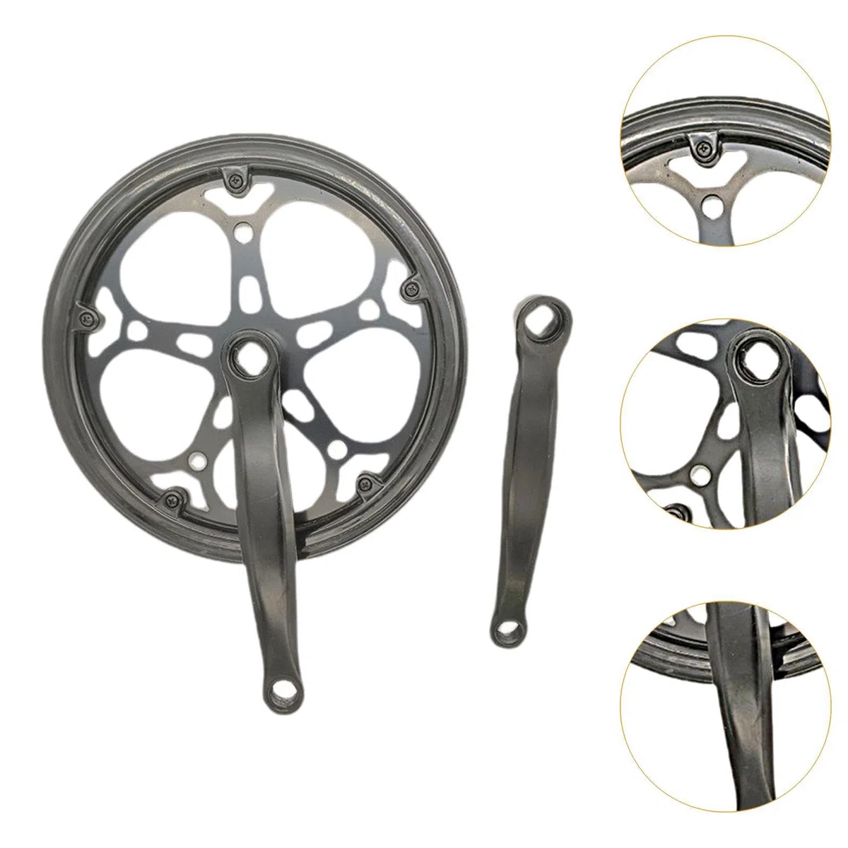 Guarnitura per Bicicletta Resistente con Perno, Facile da Installare, Leggera E Monoblocco.