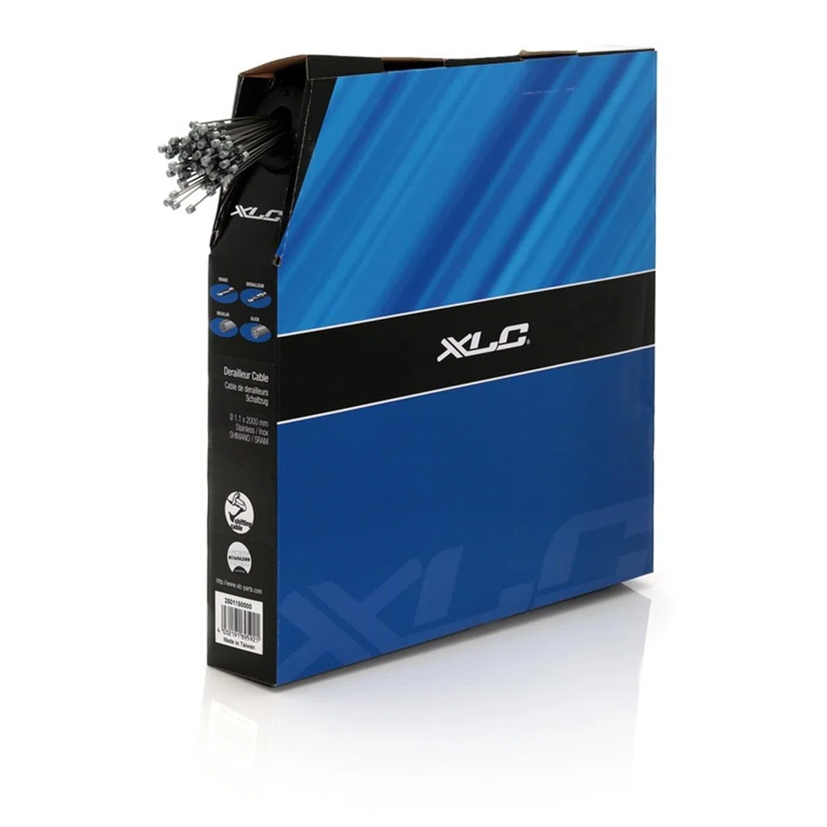 XLC Cavo di Cambio SH-X32 Ø1,2x2300 mm Tastiera a 100 u. Galv.