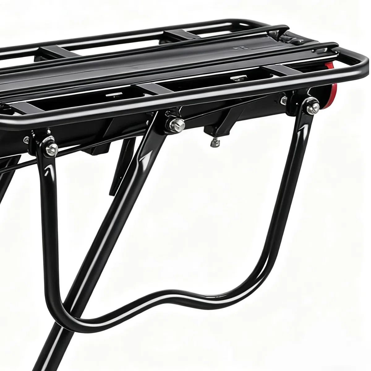 Portapacchi Posteriore Bici Carico 25 kg Sblocco Rapido con Attrezzi | Universale Portapacchi Borsa Da Bicicletta per Ciclismo Montano Urbano Pendolarismo Trasporto Outdoor Unisex