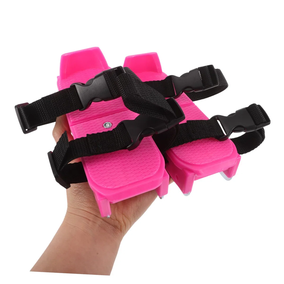 TOYANDONA Mini Scarpe da Skate Regolabili per Bambini, Pattini da Ghiaccio Protezione, Set per attività Invernali all’Aperto, Comfort Ottimizzato per Ragazze e Ragazzi