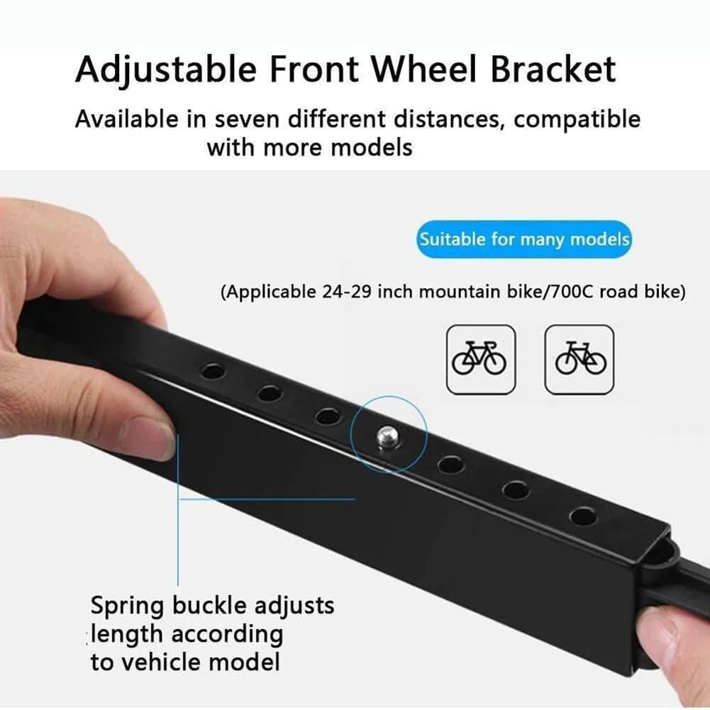 Rullo per Bici, Bicicletta da Interno Blu per Ciclismo, Rullo per Bici per Allenamento Professionale, rulli per Bici Pieghevoli, Attrezzi per Allenamento Fitness per MTB da 24"-29"