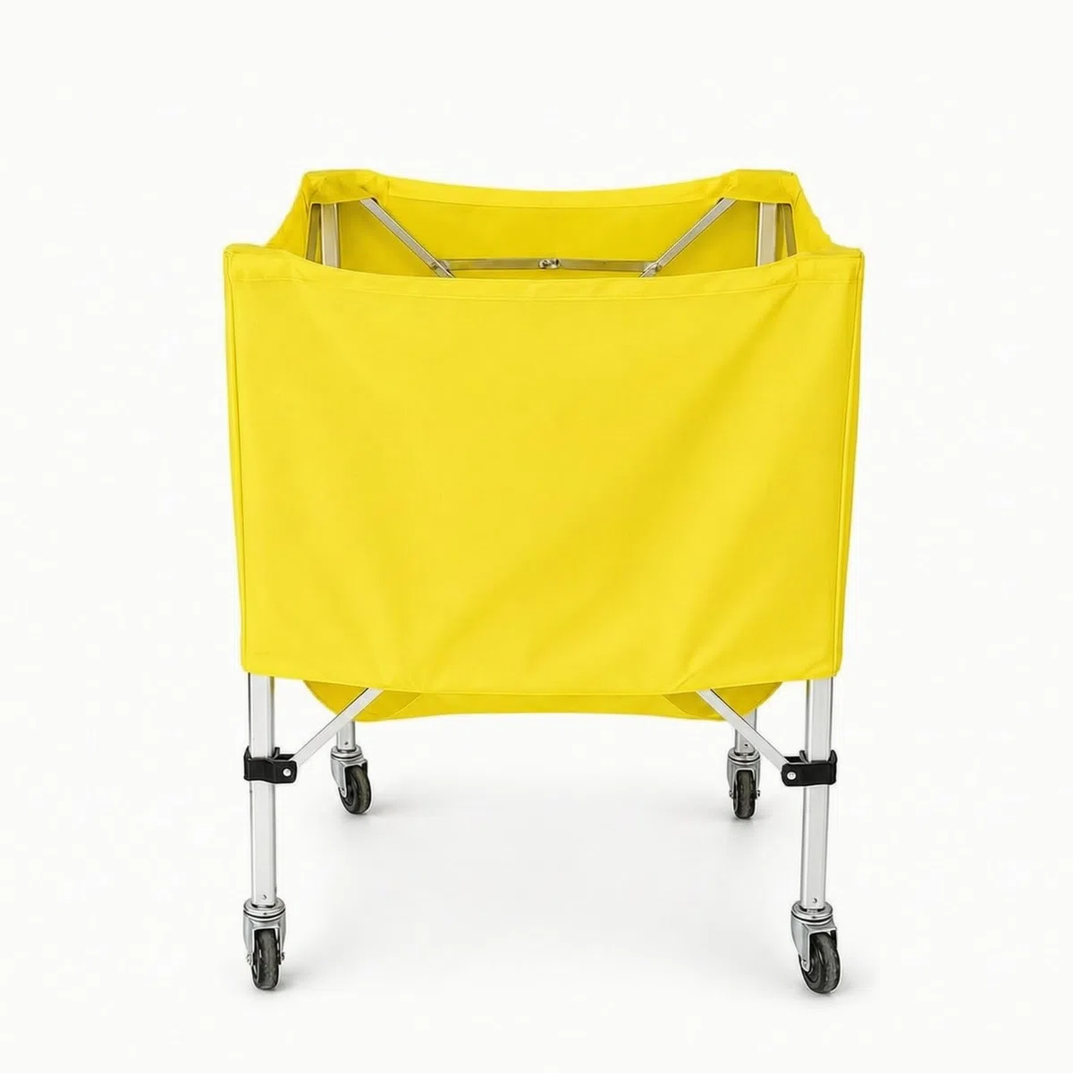 Carrello Porta Palline da Tennis Durevole Carrello Porta Palline da Tennis con Borsa Trasporto Polivalente Raccoglipalle per Palestre, Verde