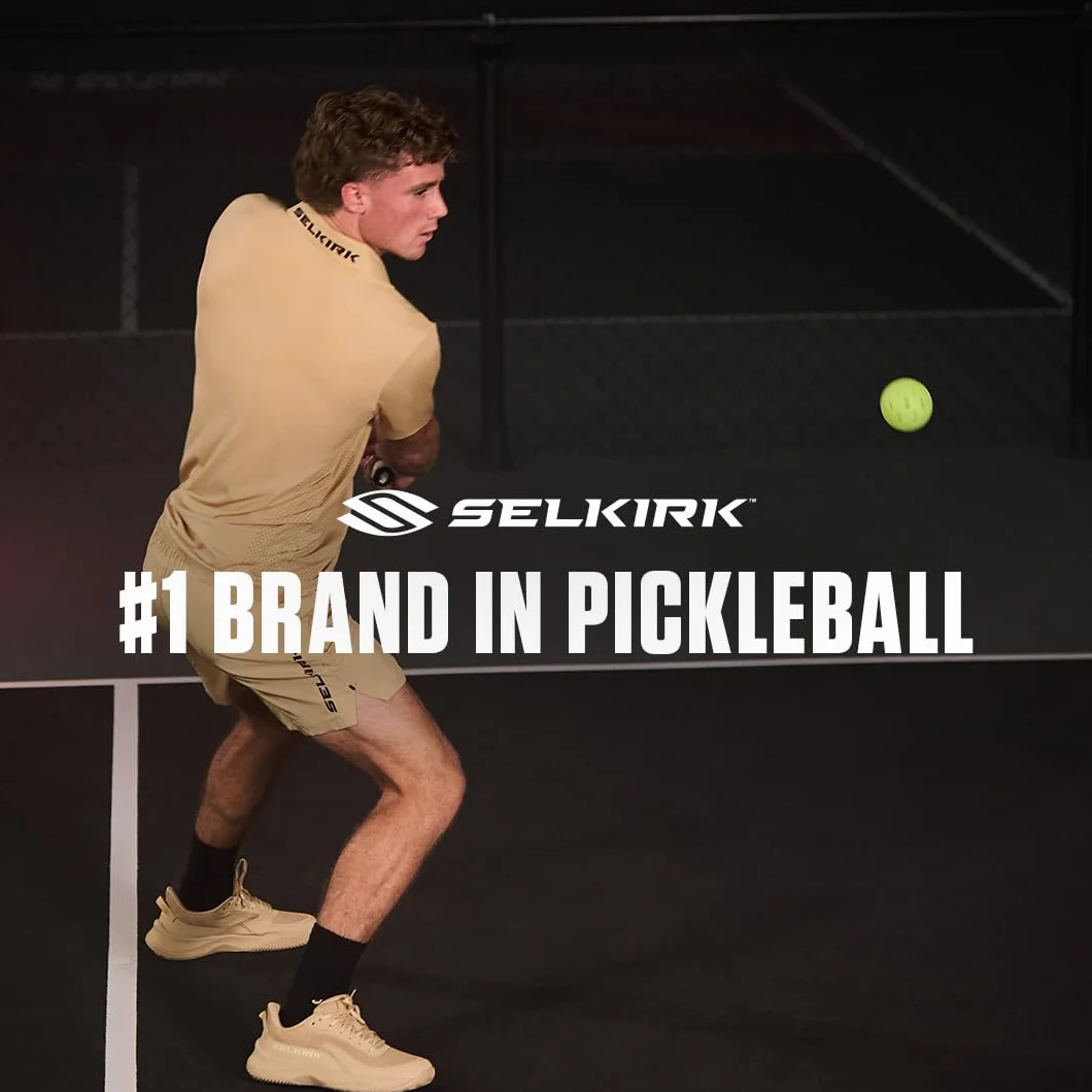 Selkirk Sport Pro S1 Palla da pickleball, resistente alle crepe, a 38 fori, per esterni, approvata USAPA, per tornei, aerodinamica avanzata
