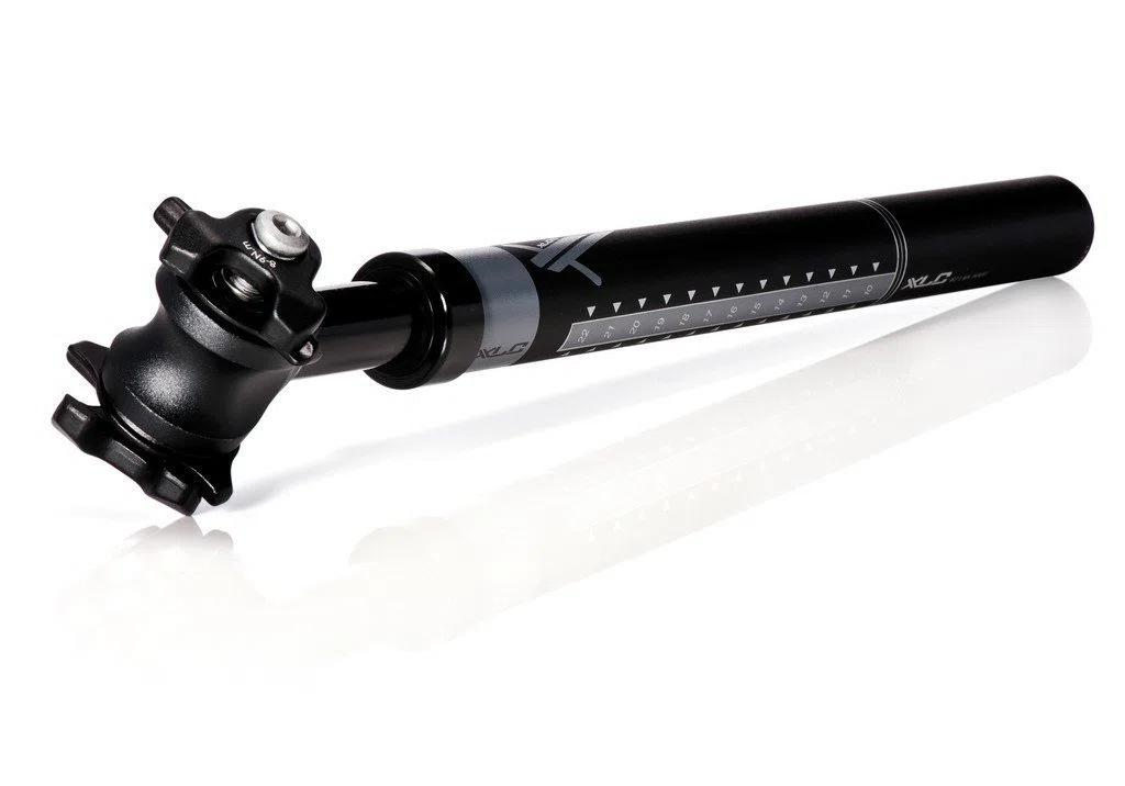 XLC SP-S08 Federsattelstütze (ø27,2 mm, 350 mm, 60-85 kg)