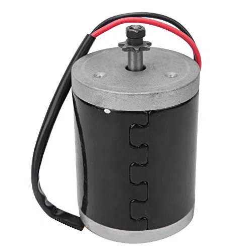 Motore elettrico spazzolato, MY6812 12V 120W Keenso Motore spazzolato a magneti permanenti ad alta velocità a magneti permanenti con puleggia a cinghia per scooter elettrico