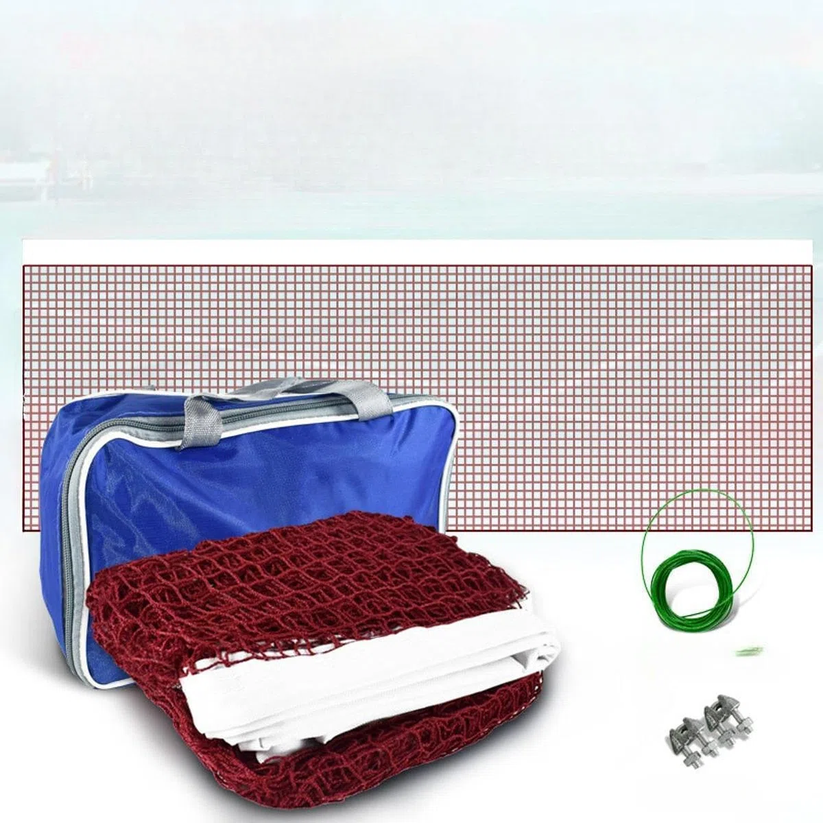 Rete da Badminton, Rete da Pallavolo con Borsa, Rete di Ricambio per Pickleball per Uso Esterno