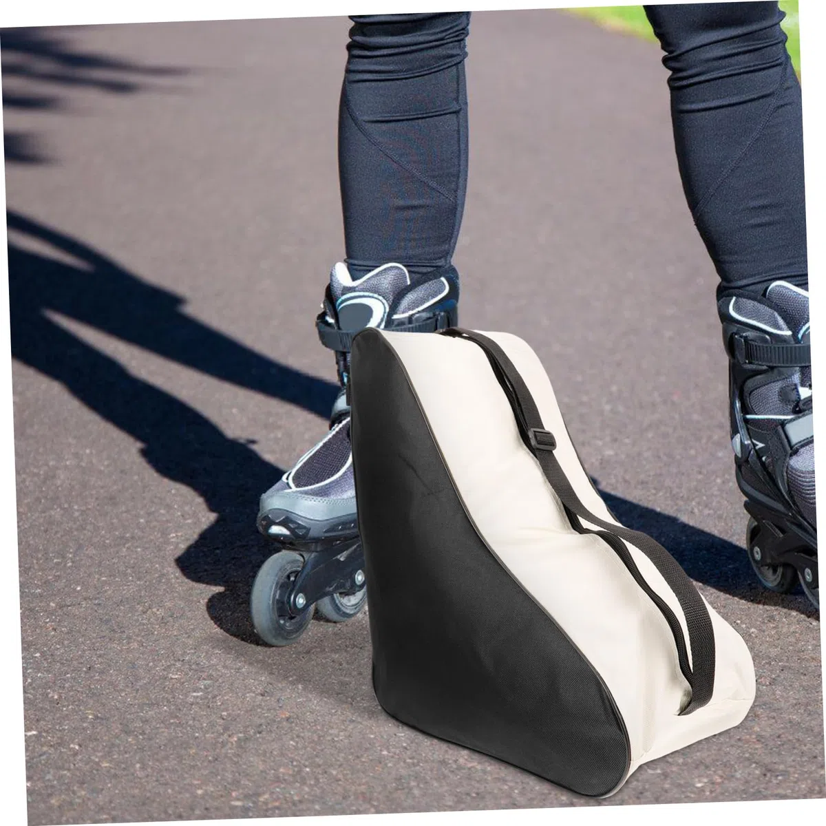 POPETPOP Borsa Da Skate Ghiaccio Contenitore Per Pattini a Rotelle Accessori Pattinare Magazzinaggio Pattini a Rotelle Per Portarulli Forniture Pattini a Rotelle Panno Oxford