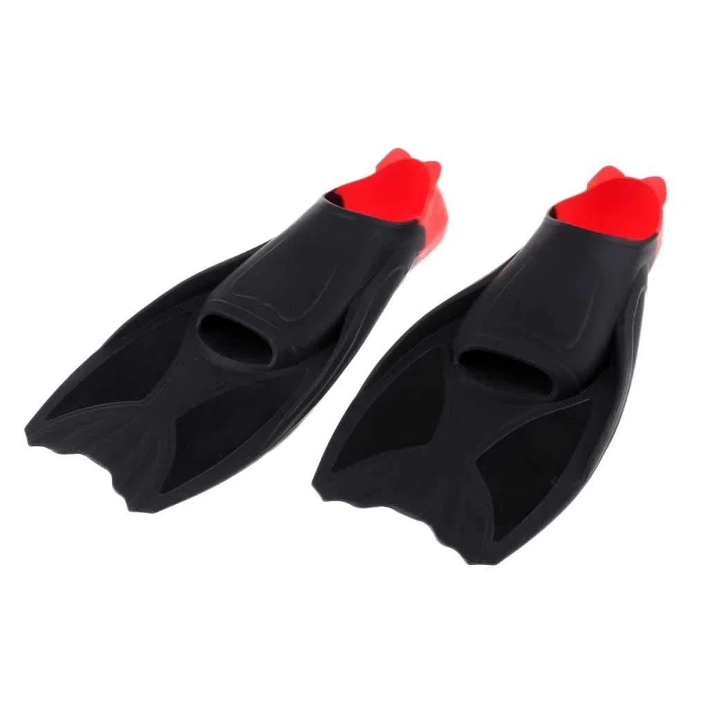 pinne, Pinne da nuoto corte flessibili in silicone for allenamento