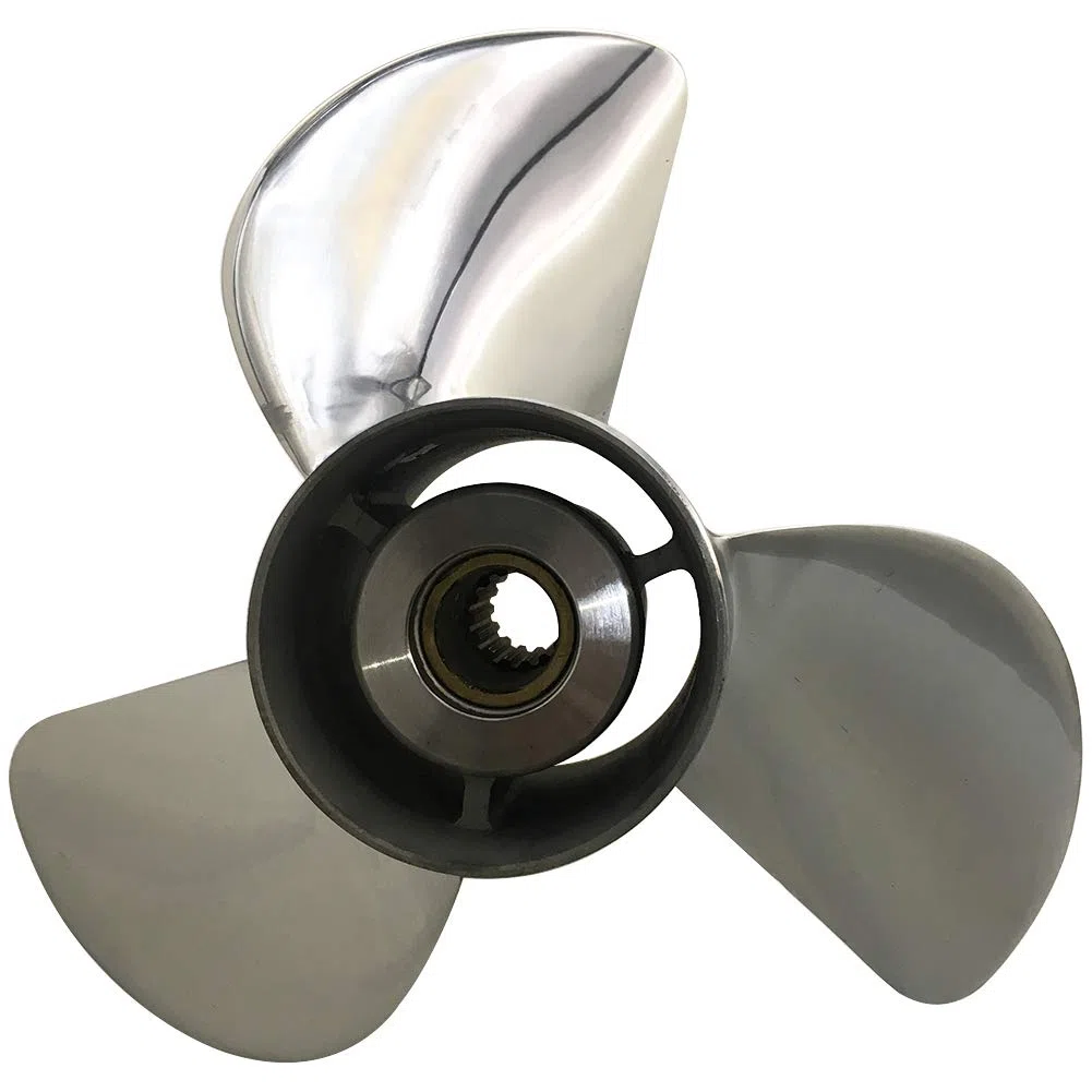 60-140HP 13x19 in acciaio inossidabile Elica 15 denti SS Prop per TOHATSU motore fuoribordo