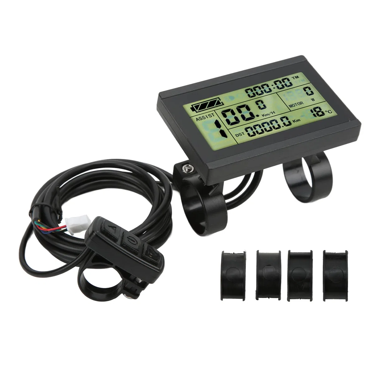 Display per bici elettrica, display LCD3 con connettore per computer da ciclismo, controller KT per ciclisti, pendolari e appassionati di fitness