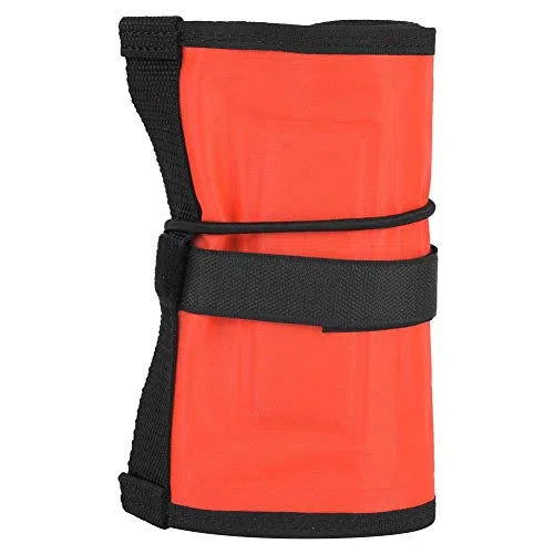 Tbest 6FT Indicatore di Superficie per Immersione con Fascia Riflettente ad Alta visibilità Scuba Diving Gonfiabile Segnale di Superficie SMB Accessorio per Boa Attrezzatura(Rosso)