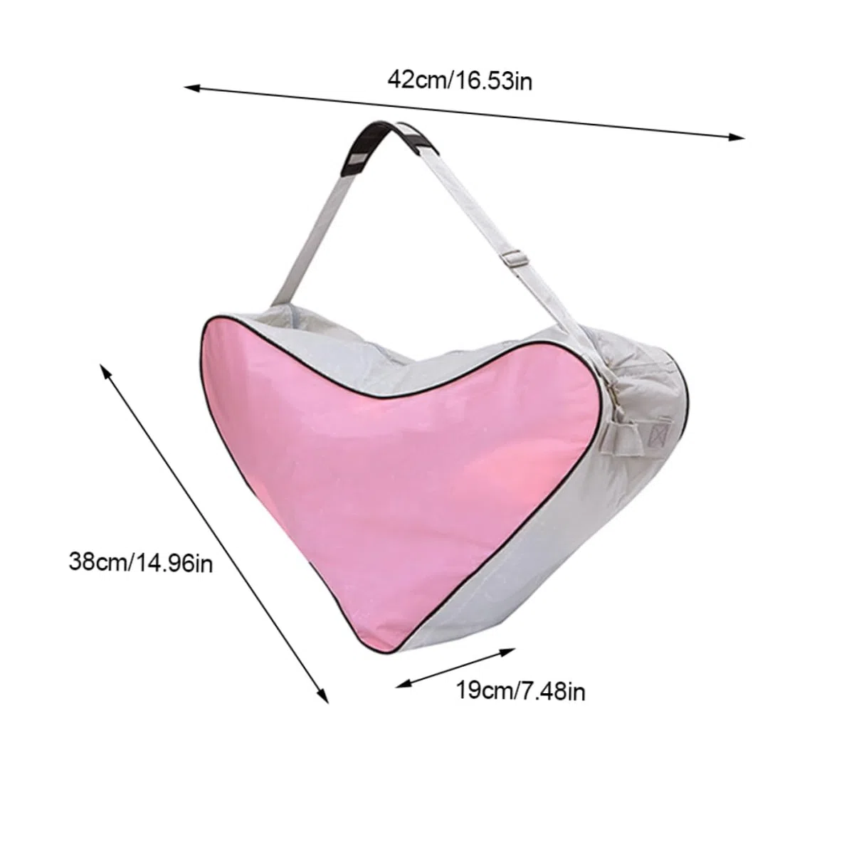 Borsa per Pattini a Rotelle 2 Pezzi Triangolare | Tessuto Portatile da Riutilizzabile Oxford Design per Roller Skates e Inline