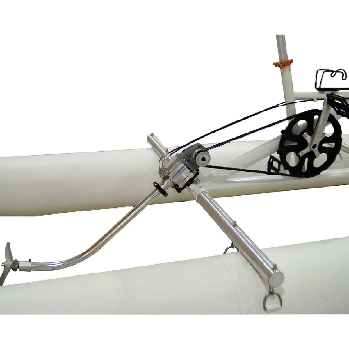 Bici gonfiabile per acqua, kayak a pedale per lago, mare, piscina, sport acquatici, turismo, esercizio cardio, ciclismo