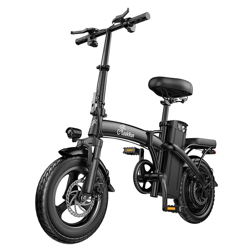 Bicicletta elettrica pieghevole G11, batteria 48V 13AH, pneumatico 14'*2.1', velocità 25 km/h e autonomia 45-80 km Bicicletta elettrica per spostamenti urbani, IP65 impermeabile