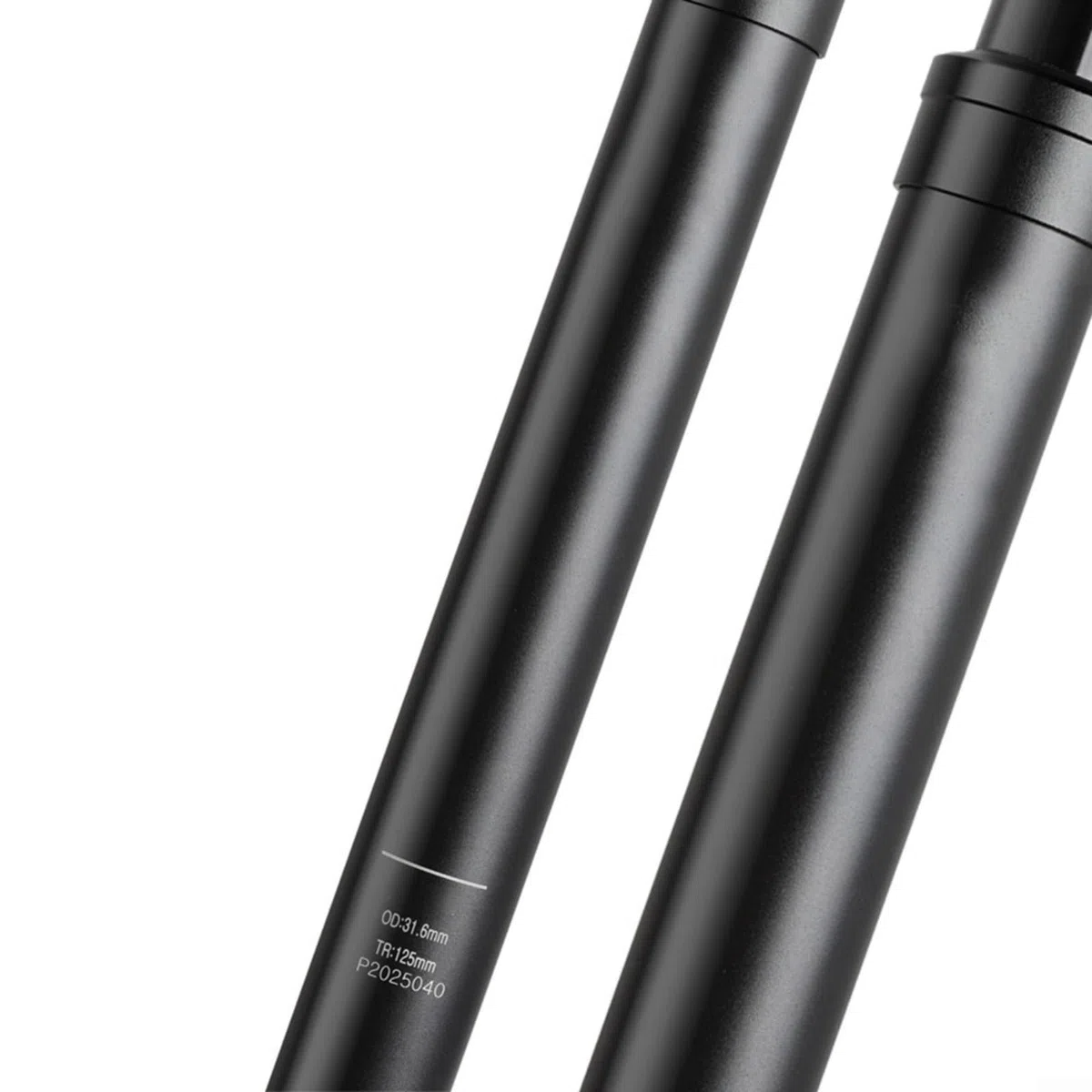 Bike Dropper Post Hydraulic, regolabile idraulico Dropper Reggisella, Controllo manuale in lega di alluminio, 27.2-33.9mm, Nero