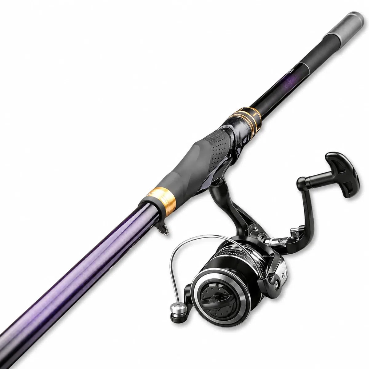 Canna da Pesca Telescopica da Scogliera | Impugnatura in gomma, Canna Pesca con Picchetto, Pesca , Per pescare