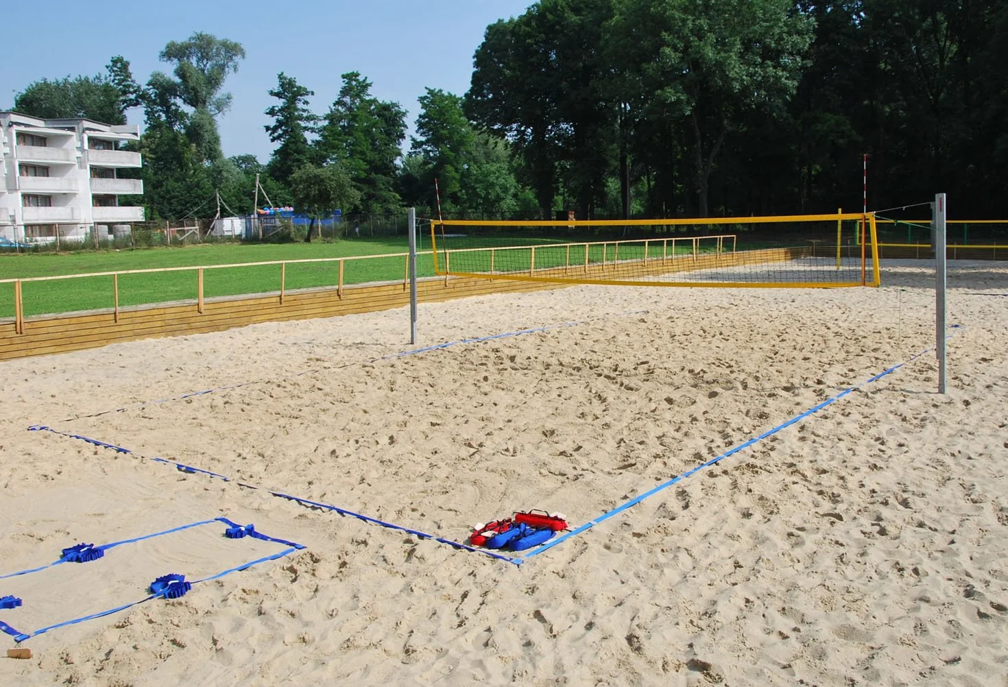 Linee di Beach Volley – 8 x 16 m, larghezza 4cm formazione, campo di gioco Beachvolleyball