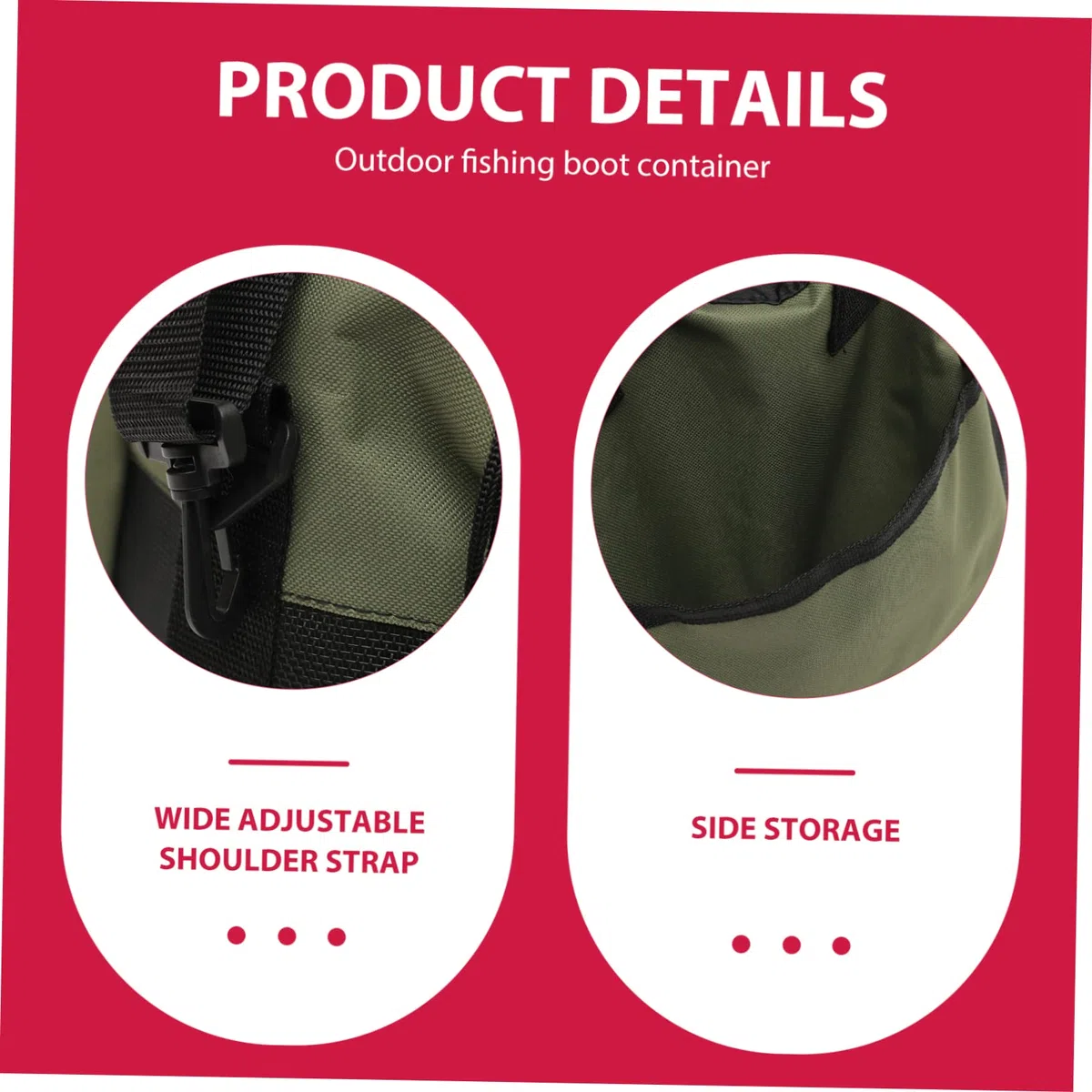 Borsa Sacco Organizer Comodo Rete Traspirante Oxford da Pesca Porta-stivali per Stivali Impermeabili e Abbigliamento Bagnato, per Pesca All'aperto