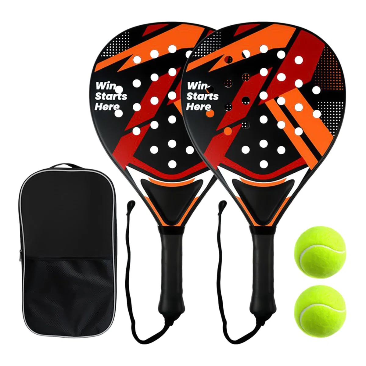 Racchette da Tennis Set Racchette Leggere Antiscivolo E | Set Completo per Per Spiaggia Sport All'aperto Giardino Piscina Uomini Donne Giovani