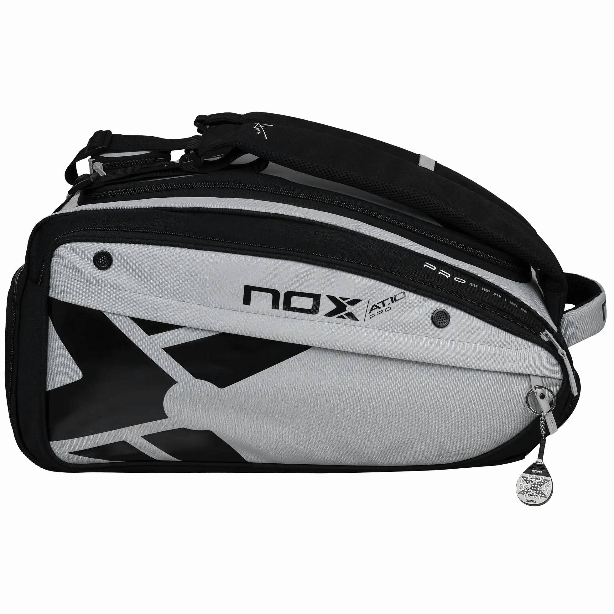NOX Borsa per racchette AT10 Competition XL Compact Grigio/Nero