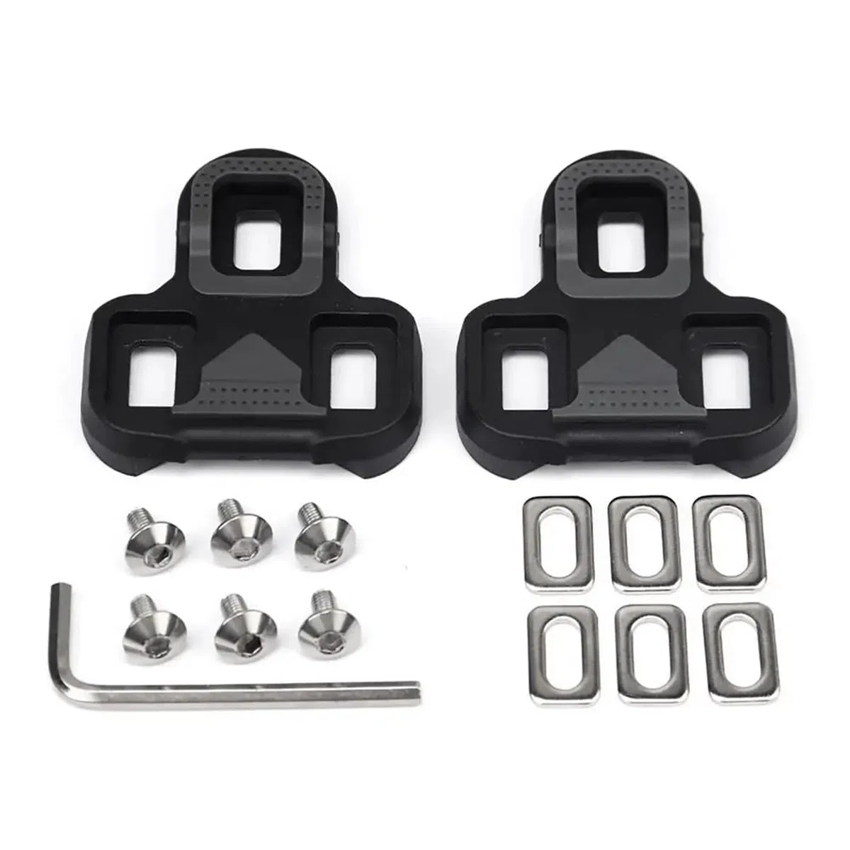 Tacchette per Bici da Strada per L/00/kK/e0/ Compatibili con Sistema di autobloccaggio Pedali Scarpe da Ciclismo Accessori per Pedali da Bicicletta