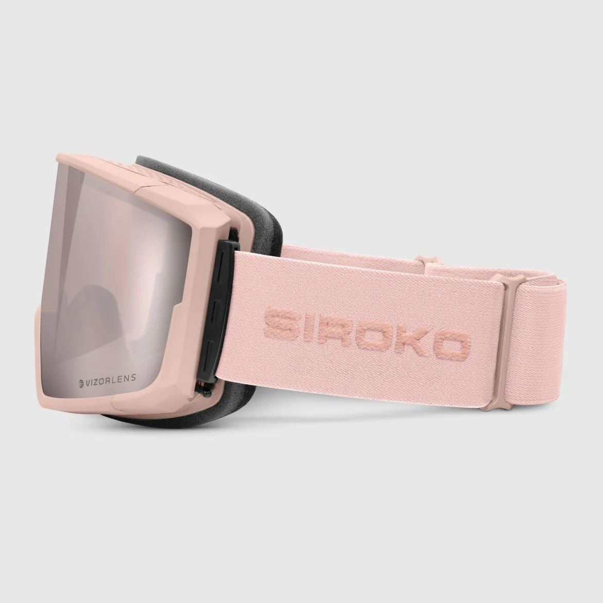 SIROKO - Maschera da Sci e Snowboard con Lente Magnetica G3 Tara Rosa