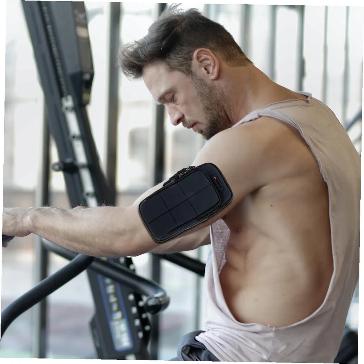 UPKOCH 3pezzi Armband Per Smartphone Elastico Per Attività Sportive Custodia Leggera Per Telefono Da Braccio Design Pratico e Comfortevolper Esercizi All Aperto Adatto Tutti Modelli Di