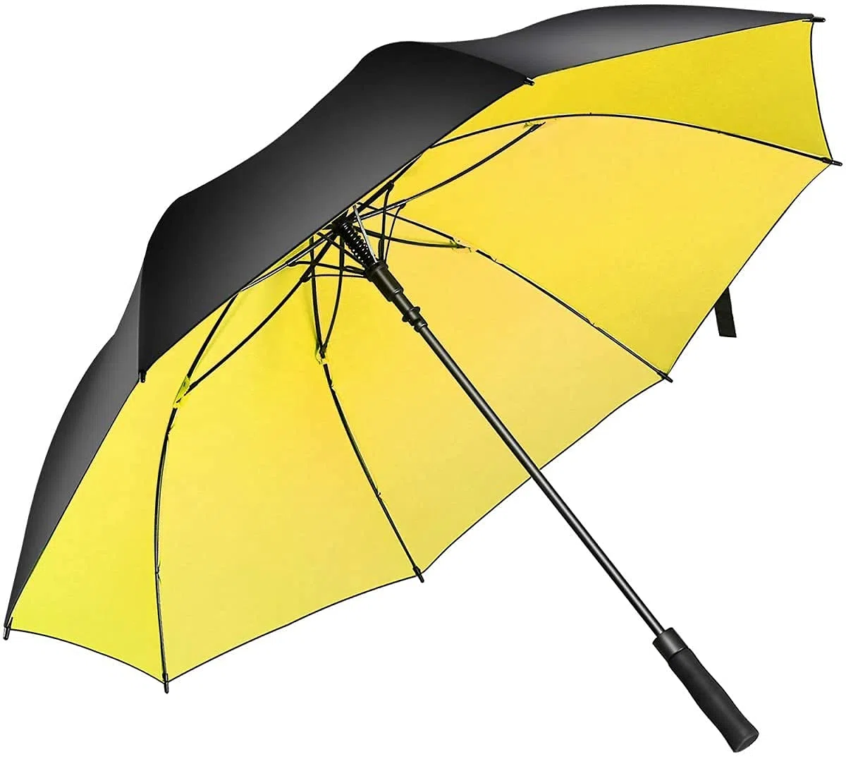Ombrello da Golf Aperto Automatico 155cm/145cm Ombrelli Impermeabili Antivento Extra Large Golf Umbrella