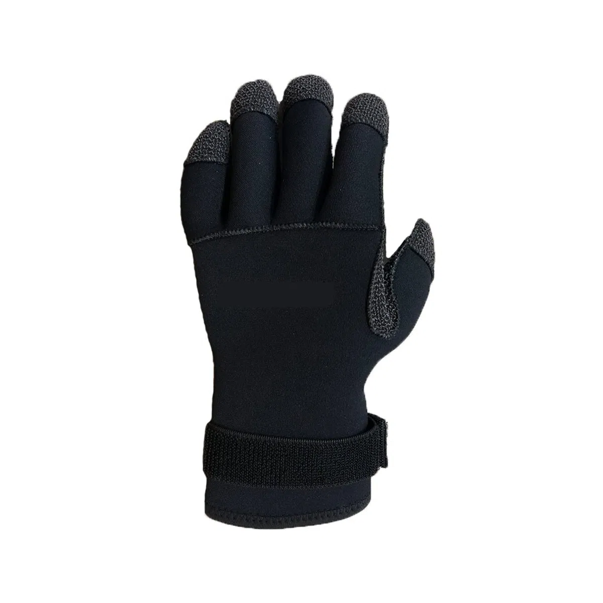 Guanti da muta, Guanti da immersione 3MM for attrezzatura subacquea antiscivolo Guanti neri regolabili(Medium)
