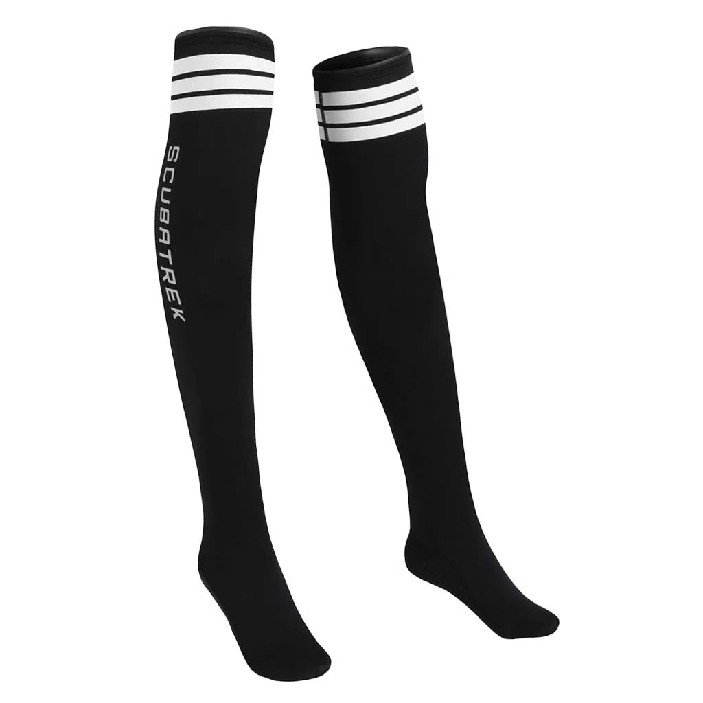 Perfeclan Calzini Lunghi in Neoprene Impermeabile da 1,5 Mm Calzini Lunghi per Immersioni Subacquee, Snorkeling, Nuoto, Sport Acquatici