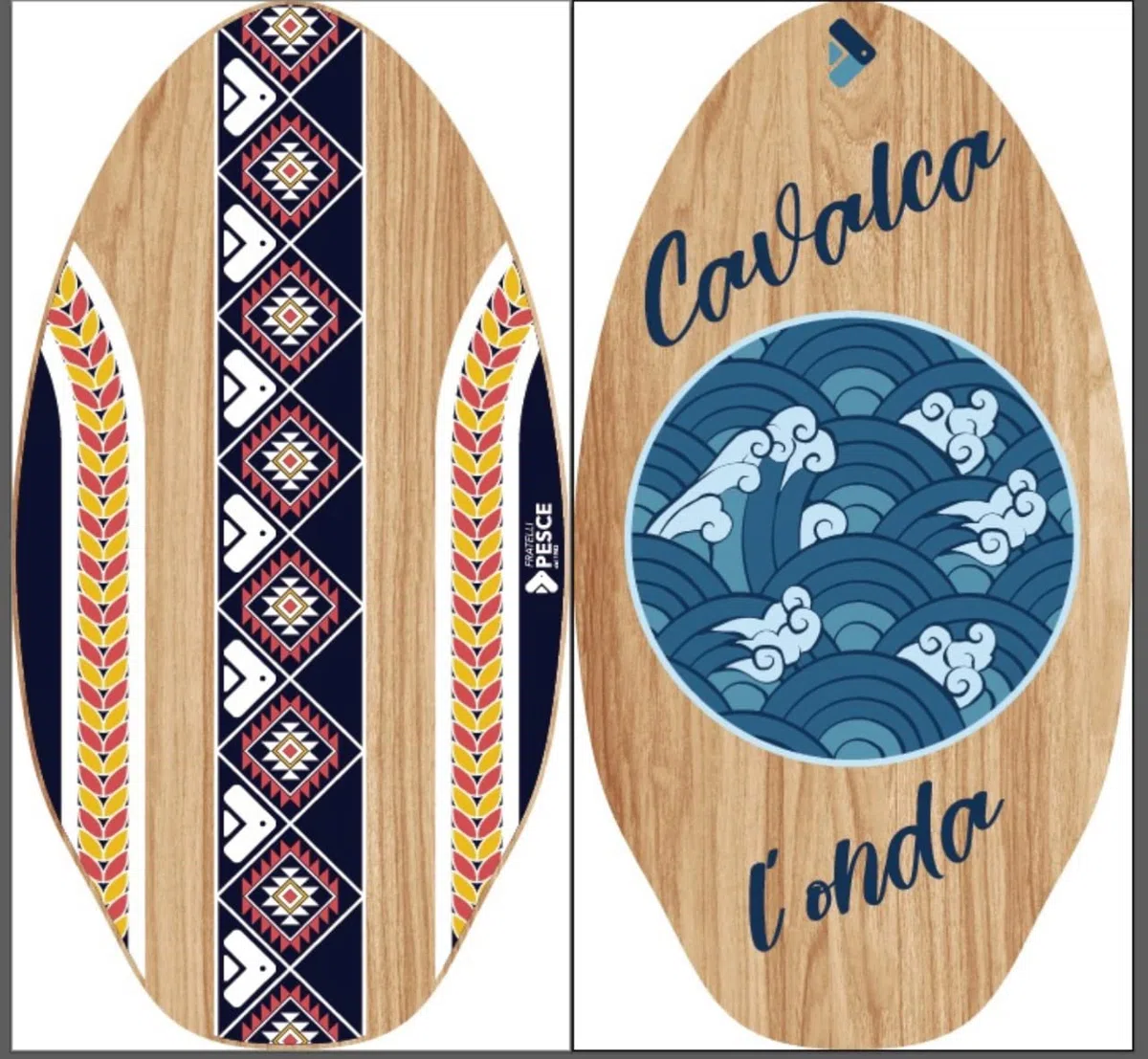 Tavola Skim Board Legno 94 Cm