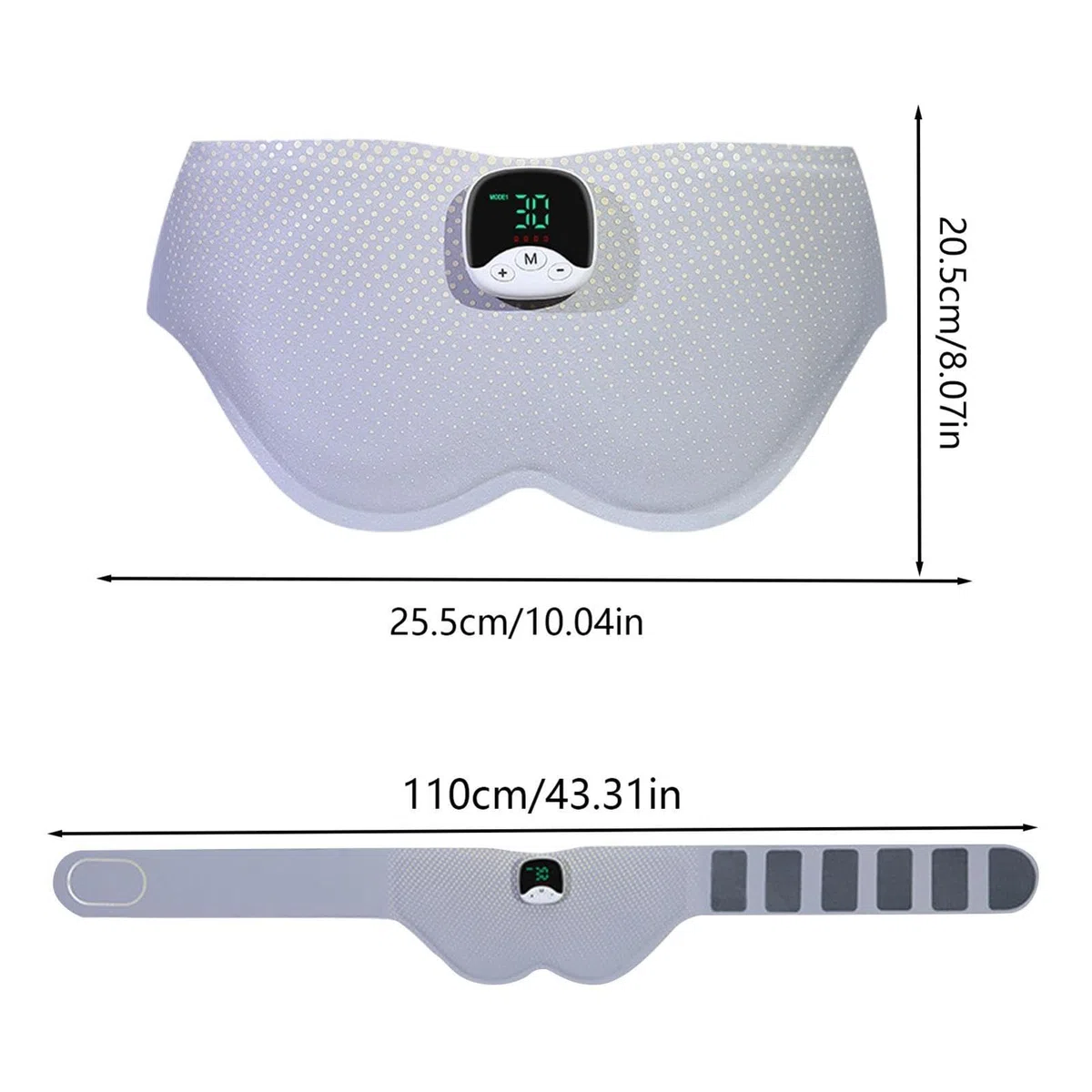 Stimolatore Muscolare dei Glutei Cintura Elettronica Sollevatrice Con 10 | Allenatore EMS per Fianchi, Glutei e Natiche per Interno/Esterno, Palestra, Casa, Workout, Fitness Post Parto