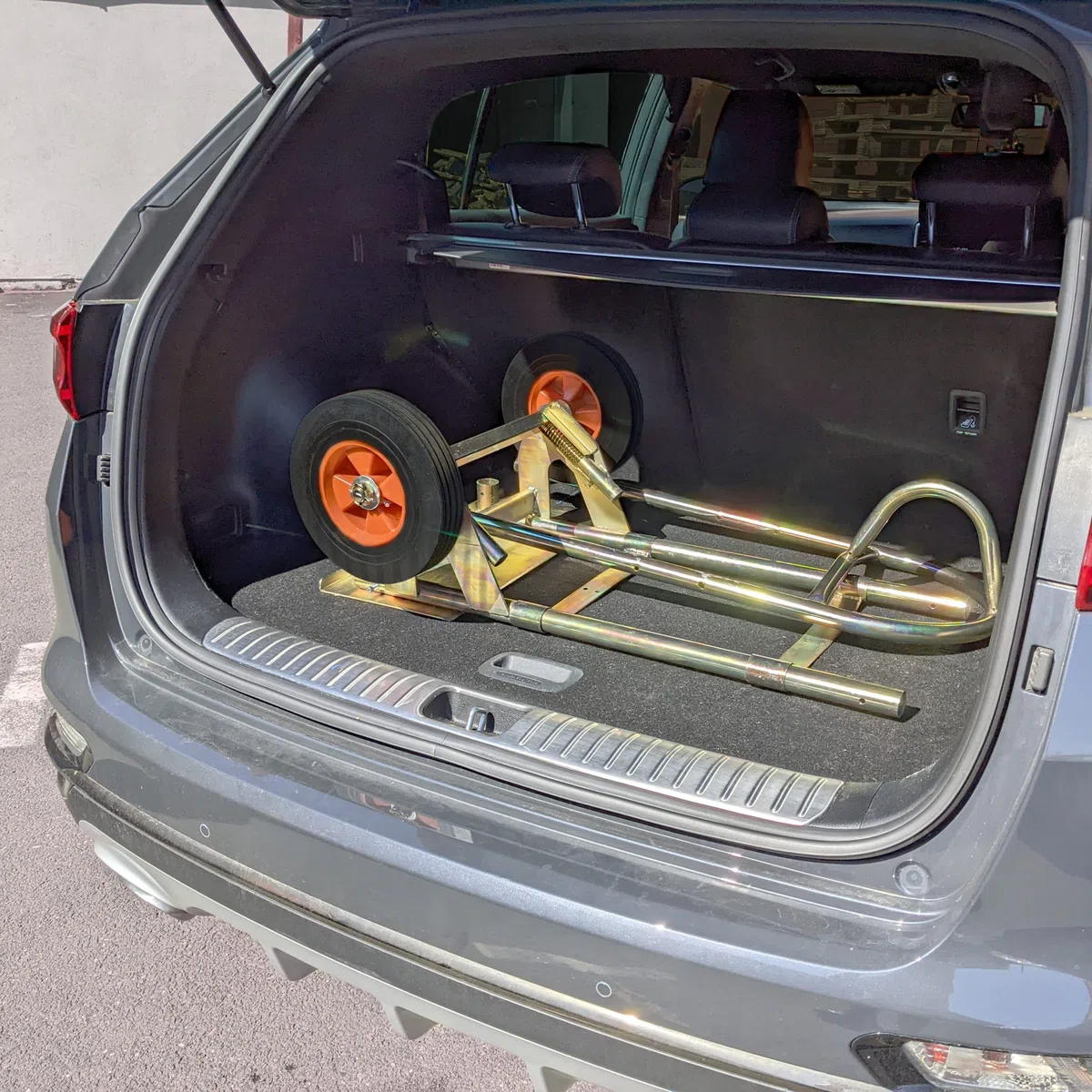Heavy Duty Zero Pro - Sacchetto, 300 kg, pneumatici pivot ridotti e molto resistenti